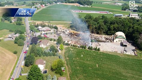 An explosion at a storage building in Rapho Township, Pennsylvania, has caused widespread damage to surrounding buildings in the area, including a number of homes. Rapho Township Supervisor Jere ...